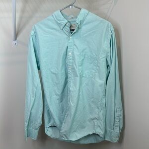 Green J. Crew Button Down
